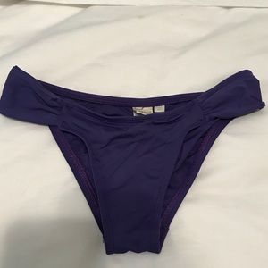 L space purple bikini bottom